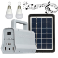 Portable mini solar power lighting system